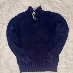 Tommy Hilfiger Kids Navy Pullover Sweater - XL (20)